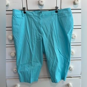 NWT Talbots Turquoise Pants Size 22W